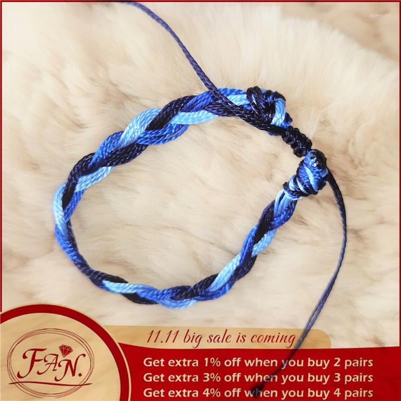 Charm Bracelets 2023 Trend Charming Girl Women Lady Simple Handmade Adjustable Fashion Blue 3 Ropes Weaving Chain Bracelet Jewelry Good Gift
Charm Bracelets 2023 Trend Charming Girl Women Lady Simple Handmade Adjustable Fashion Blue 3 Ropes Weaving Chain Bracelet Jewelry Good Gift