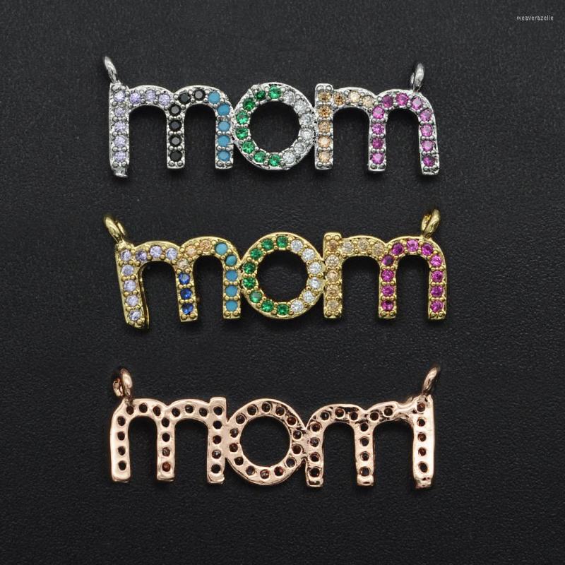 Charms 10x26mm 316 Copper CZ Zircon MOM Diy Jewelry Charm Connector Wholesale Top Quality Factory Prices Necklace Making Connectors
Charms 10x26mm 316 Copper CZ Zircon MOM Diy Jewelry Charm Connector Wholesale Top Quality Factory Prices Necklace Making Connectors