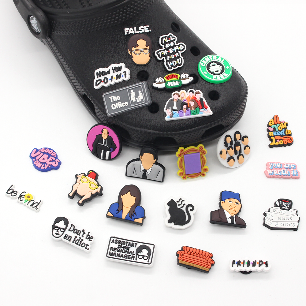 Other 1Pcs American Tv Series Pvc Shoes Charms Diy Phrase Cartoon Character Accessories Jibz For Croc Clogs Decoration Unisex Gift D Otdsl
Other 1Pcs American Tv Series Pvc Shoes Charms Diy Phrase Cartoon Character Accessories Jibz For Croc Clogs Decoration Unisex Gift D Otdsl