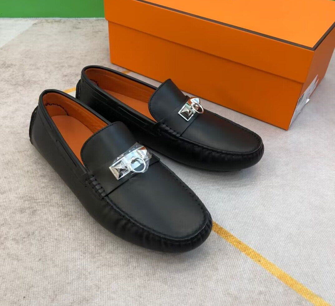 2023 Men design dress casual shoes Kelly buckle loafer black genuine leather loafers flat wedding shoe men's slip on oxfords outdoor walking comfortable 38-46Box
2023 Men design dress casual shoes Kelly buckle loafer black genuine leather loafers flat wedding shoe men's slip on oxfords outdoor walking comfortable 38-46Box