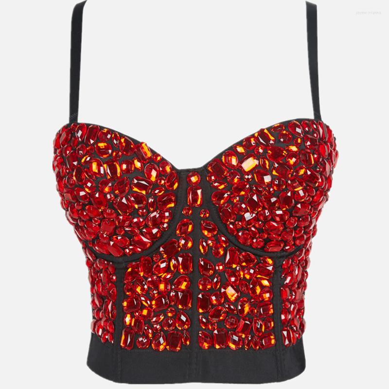 Women's Tanks Autumn Woman Tank Tops Punk Beading Diamond High End Women Corset Blusas Push Up Bustier Y2k Bra Camis Crop Top Ladies Clothes, 2-purple
Women's Tanks Autumn Woman Tank Tops Punk Beading Diamond High End Women Corset Blusas Push Up Bustier Y2k Bra Camis Crop Top Ladies Clothes, 2-purple