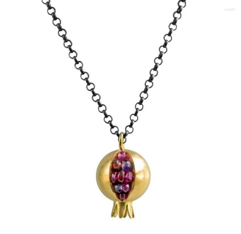 Pendant Necklaces 2023 Unique Gold Silver Color Pomegranate For Women Female Wedding Charm Chain Necklace Party Jewelry Gifts
Pendant Necklaces 2023 Unique Gold Silver Color Pomegranate For Women Female Wedding Charm Chain Necklace Party Jewelry Gifts