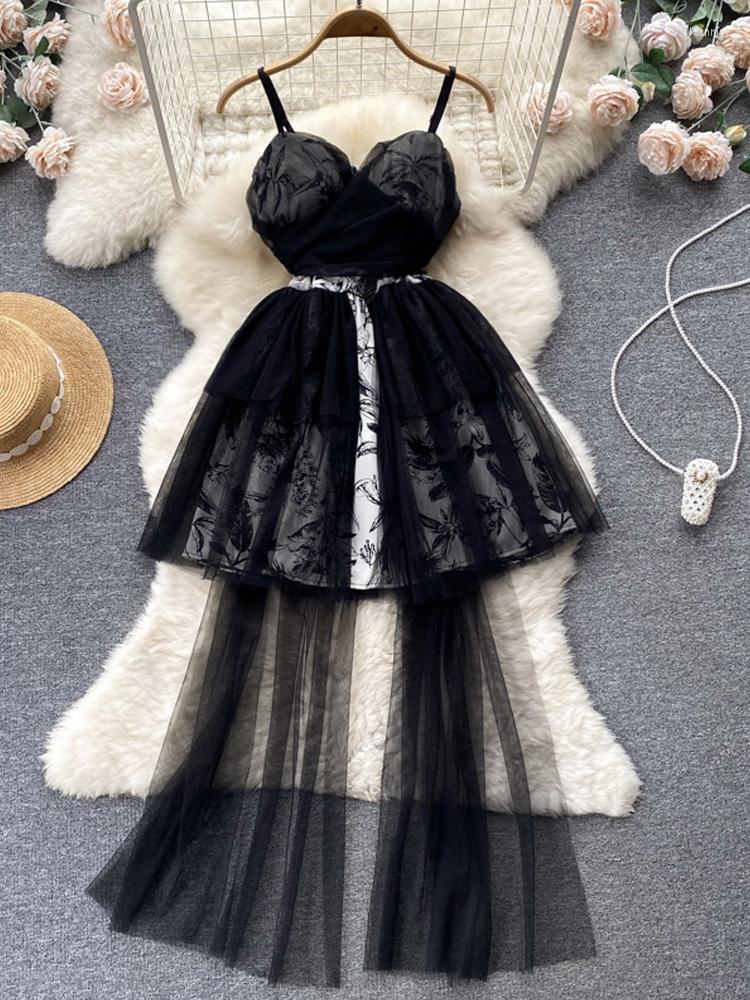 Casual Dresses YuooMuoo Romantic Women Lace Patchwork Birthday Party Dress 2023 Summer Vintage Gothic Black Sexy Dating One-piece
Casual Dresses YuooMuoo Romantic Women Lace Patchwork Birthday Party Dress 2023 Summer Vintage Gothic Black Sexy Dating One-piece