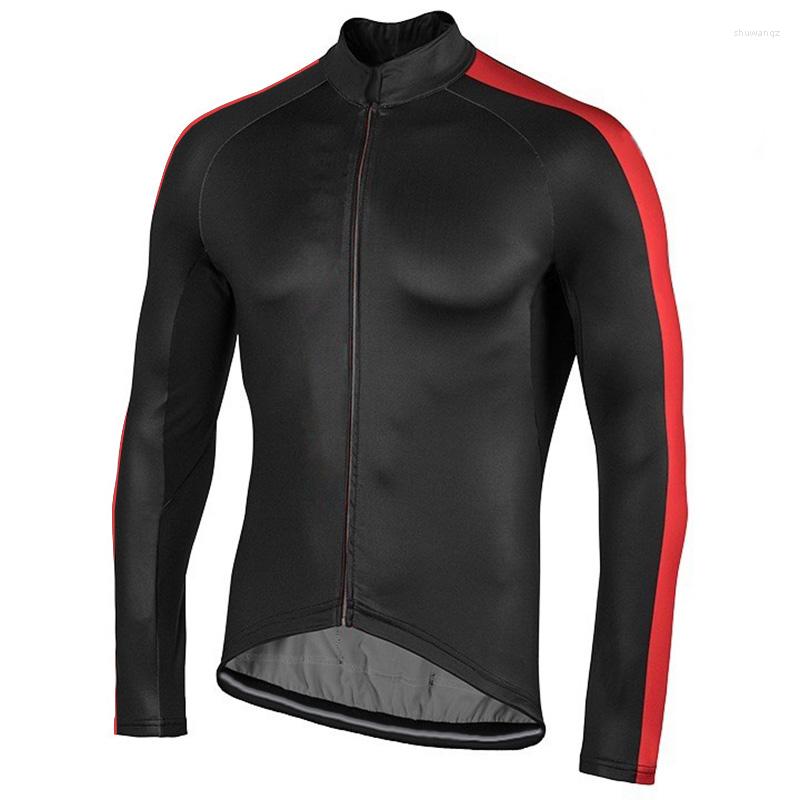 

Racing Jackets Cycling Jerseys Long Shirts Bicycle Clothing Set Mtb Bike Men Tops Wear Triathlon Road Sport Tight Black Bib