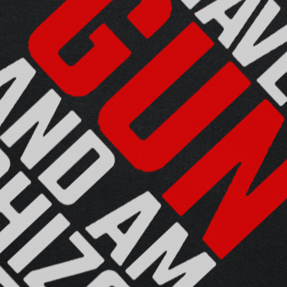 Men's T-Shirts Funny I Have A Gun and Am Schizophrenic T Shirts Graphic Cotton Short Sleeve Birthday Gifts Summer Style T-shirt Mens Clothing 230