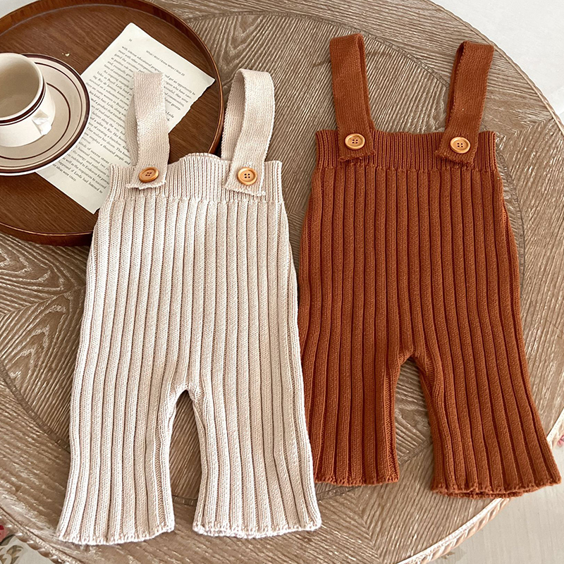 Overalls Toddler Baby Girls Boys Overall Infant Pants Baby Girls Boys Knitted Suspenders Spring Autumn Kids Solid Color Knitted Trousers 230414, 223k03 brown
Overalls Toddler Baby Girls Boys Overall Infant Pants Baby Girls Boys Knitted Suspenders Spring Autumn Kids Solid Color Knitted Trousers 230414, 223k03 brown