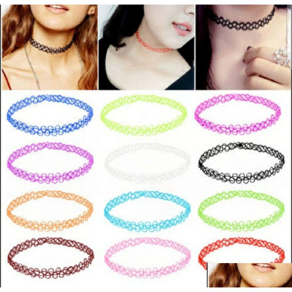 Other Fashion Accessories Tattoo Rainbow Chokers Necklace Vintage Necklaces Stretch Henna Gothic Punk Elastic Womens Jewelry Dhgarden Dhwg2
Other Fashion Accessories Tattoo Rainbow Chokers Necklace Vintage Necklaces Stretch Henna Gothic Punk Elastic Womens Jewelry Dhgarden Dhwg2
