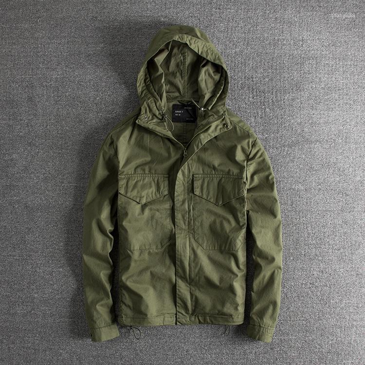 Men' Jackets Autumn Style M65 Improved Cargo Jacket Men' American Retro Japanese Fashion Multiple Pockets Charge Hooded Casual, Black
Men' Jackets Autumn Style M65 Improved Cargo Jacket Men' American Retro Japanese Fashion Multiple Pockets Charge Hooded Casual, Black
