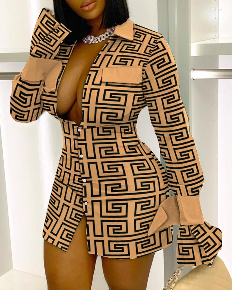 Casual Dresses 2023 Summer Women' Clothing Spot Lapel Fashion Printed Shirt Dress Button Sexy Sheath, Yellow
Casual Dresses 2023 Summer Women' Clothing Spot Lapel Fashion Printed Shirt Dress Button Sexy Sheath, Yellow