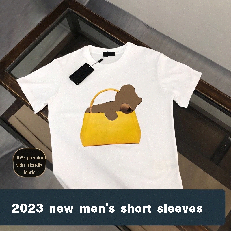 Designer Men t shirt Rabbit Bear Geometric figures graphic tee Sweatshirt Women tshirt Summer Trend Short Sleeve Casual shirts top Fendies High Street shirt, 19
Designer Men t shirt Rabbit Bear Geometric figures graphic tee Sweatshirt Women tshirt Summer Trend Short Sleeve Casual shirts top Fendies High Street shirt, 19
