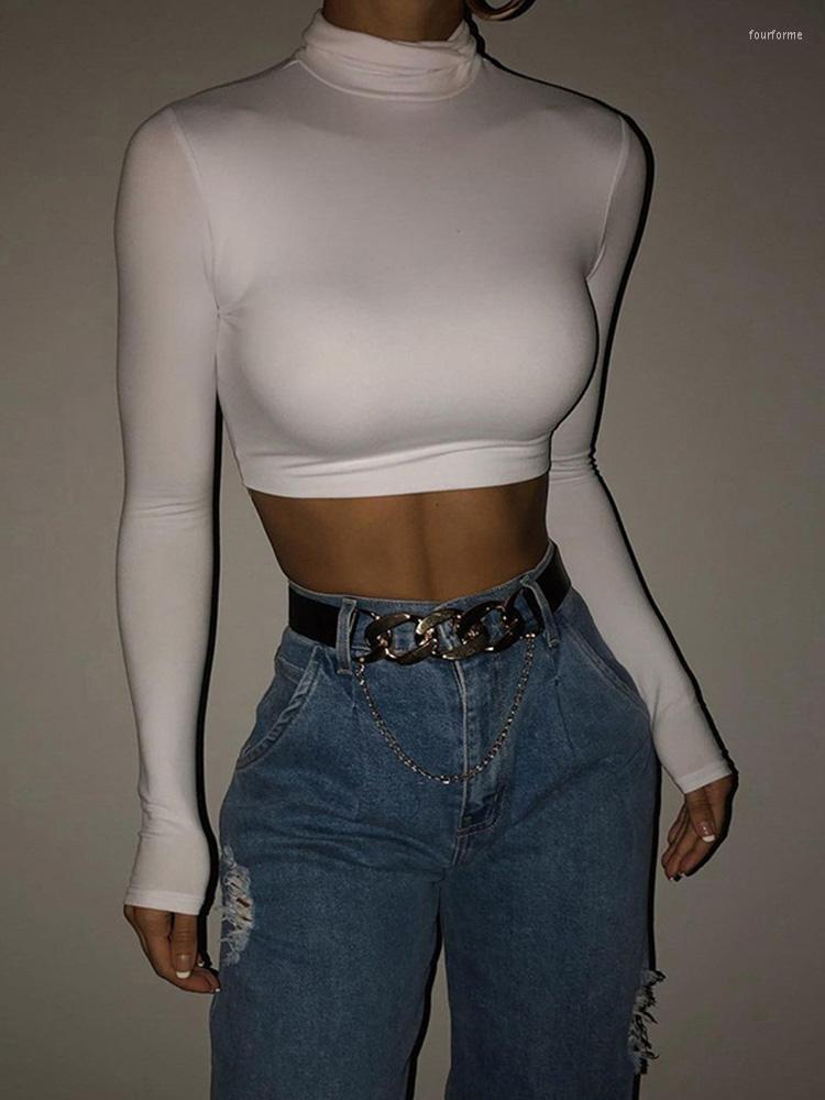 Women' T Shirts Women' Solid Color Turtleneck Basic T-shirt Spring And Autumn Stretch Sweatshirt Women Casual All-match Street, Black
Women' T Shirts Women' Solid Color Turtleneck Basic T-shirt Spring And Autumn Stretch Sweatshirt Women Casual All-match Street, Black