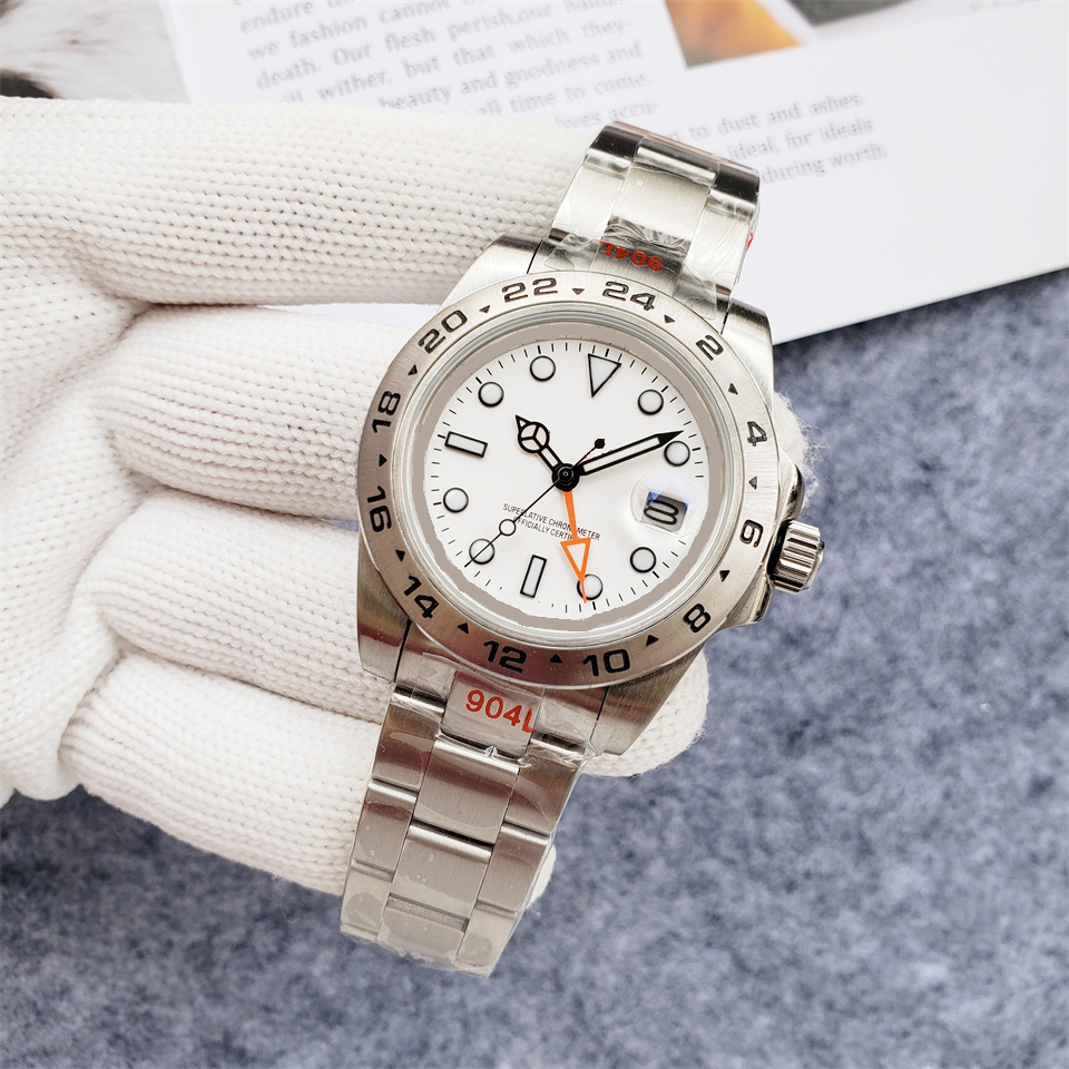 Watch Automatic Mechanical Mens Watches 41mm Silver Wristband Waterproof All Stainless Steel Wristband Fashion Designer Wristwatch a14, Color3
Watch Automatic Mechanical Mens Watches 41mm Silver Wristband Waterproof All Stainless Steel Wristband Fashion Designer Wristwatch a14, Color3