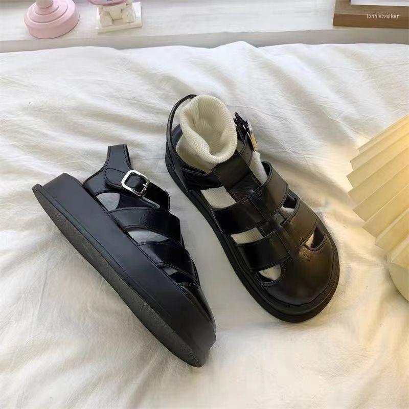 Sandals Women's Hollow Out Platform Ladies Shoes For Women Buckle Strap 2023 Summer Fashion Designer Female Woman Sandal, Black
Sandals Women's Hollow Out Platform Ladies Shoes For Women Buckle Strap 2023 Summer Fashion Designer Female Woman Sandal, Black