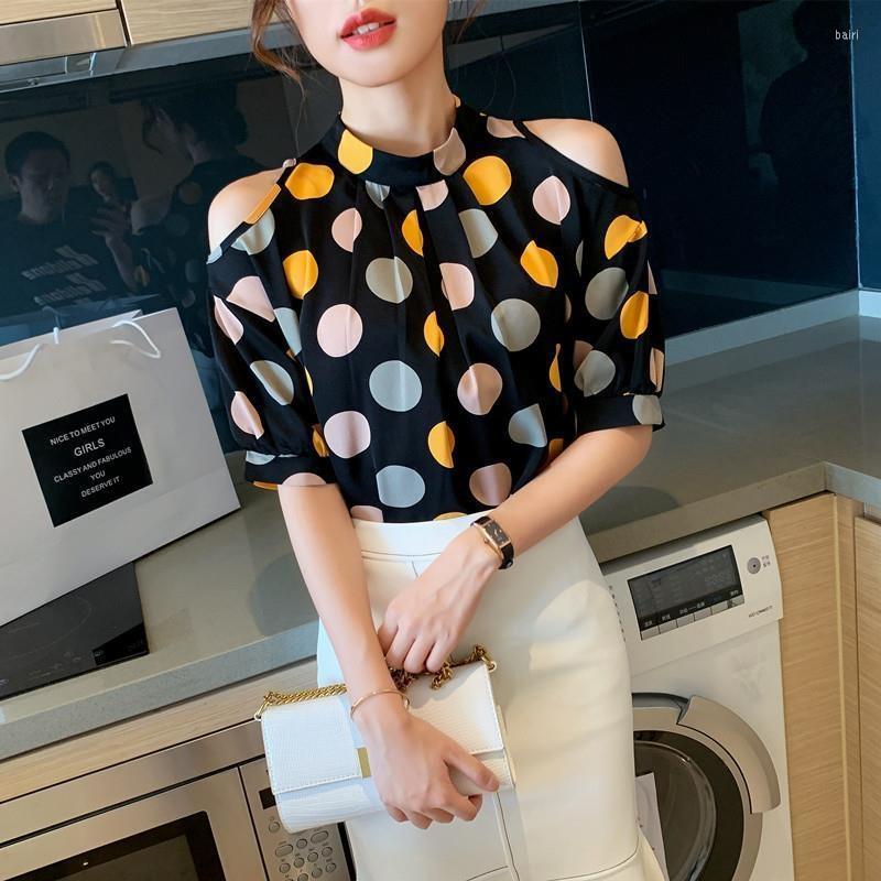 Women' Blouses Off Shoulder Tops Summer Short Sleeved Blouse Women Korean Wave Point Chiffon Loose Skinny Plus Size 4xl Female, Black
Women' Blouses Off Shoulder Tops Summer Short Sleeved Blouse Women Korean Wave Point Chiffon Loose Skinny Plus Size 4xl Female, Black