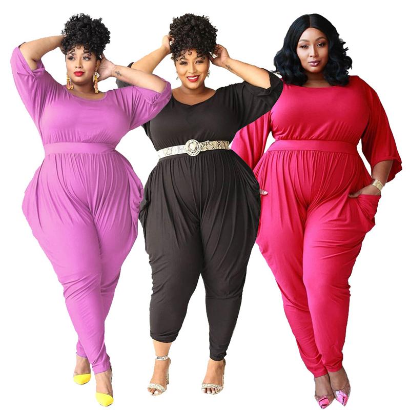 Women's Jumpsuits & Rompers Fall Clothes Long Sleeve Jumpsuit High Waist Plus Size And For Women Black Wholesale Drop
Women's Jumpsuits & Rompers Fall Clothes Long Sleeve Jumpsuit High Waist Plus Size And For Women Black Wholesale Drop