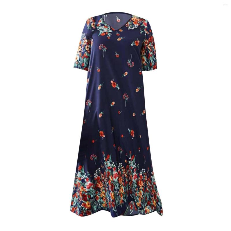 Casual Dresses Ladies A Line Dress Print High Low Flowing Elastic Waist Mid Sleeve Long V Neck Womens Swing, Blue
Casual Dresses Ladies A Line Dress Print High Low Flowing Elastic Waist Mid Sleeve Long V Neck Womens Swing, Blue