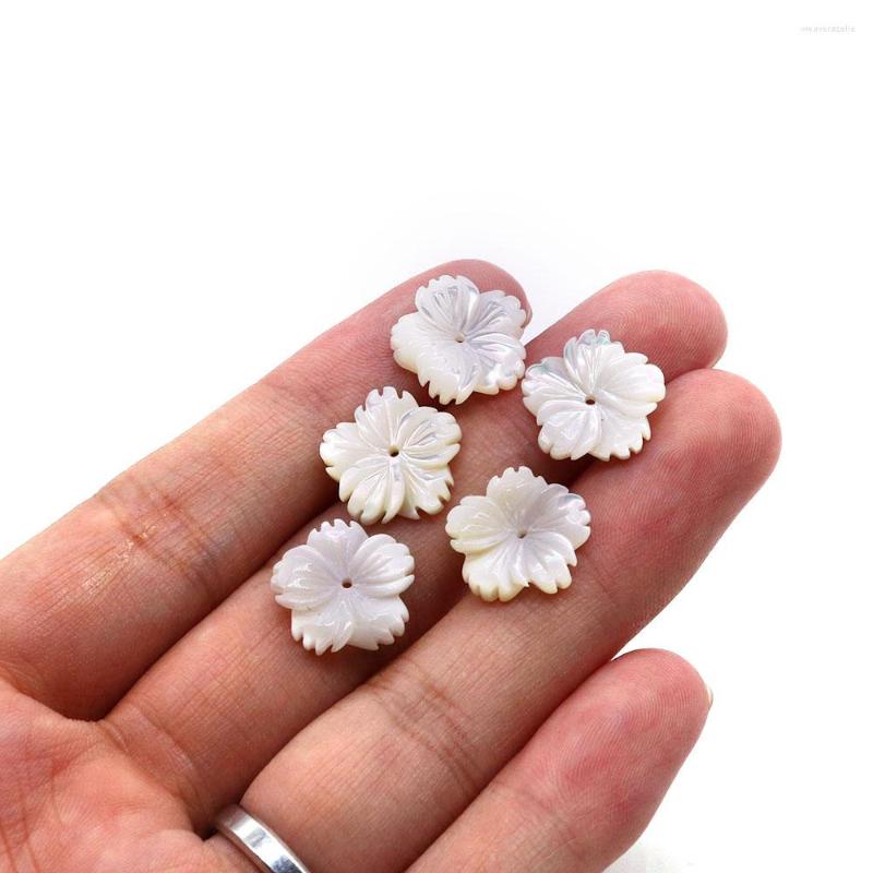 Charms Natural White Shell Carved Flower Pendant 10mm For Making Charm Elegant Women Necklace Earrings DIY Fashion Jewelry Accessories
Charms Natural White Shell Carved Flower Pendant 10mm For Making Charm Elegant Women Necklace Earrings DIY Fashion Jewelry Accessories