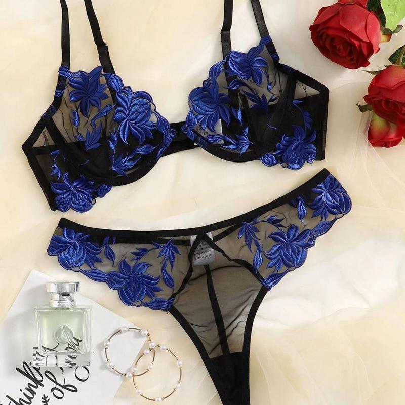 Bras Sets Embroidery Sexy Lingerie Set Rims Women's Ultra-thin Mesh Black Underwear For Women Bra And Panty G-string 2023
Bras Sets Embroidery Sexy Lingerie Set Rims Women's Ultra-thin Mesh Black Underwear For Women Bra And Panty G-string 2023