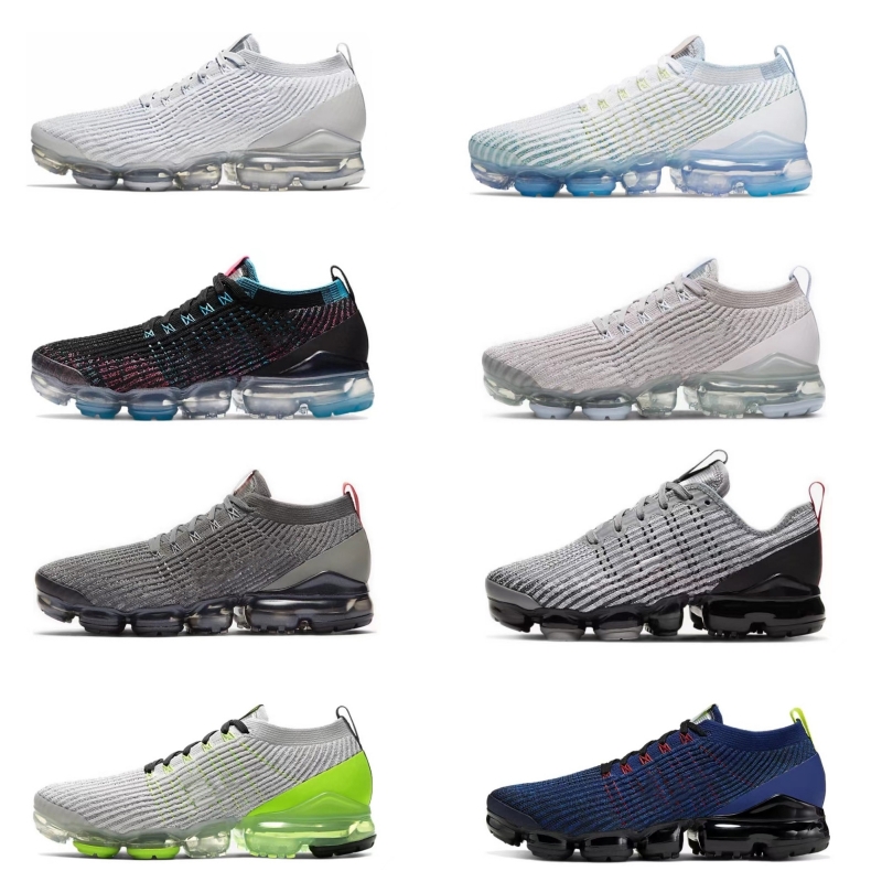 Designer running shoes vapored max 3.0 breathable fly knit man woman silver gray navy blue white blue outdoor training sneakers size 36-45
Designer running shoes vapored max 3.0 breathable fly knit man woman silver gray navy blue white blue outdoor training sneakers size 36-45