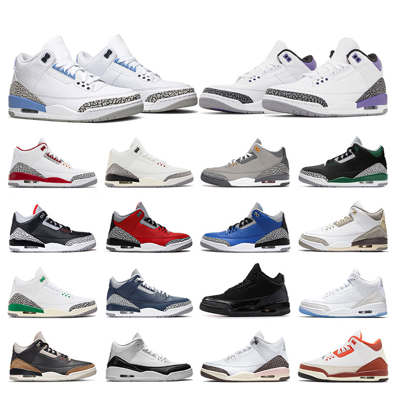 men basketball shoes 3s jumpman 3 sneakers UNC Cardinal Fire Red White Cement Reimagined Black Cement Dark Iris Cool Grey Lucky Green womens sports trainers, 25
men basketball shoes 3s jumpman 3 sneakers UNC Cardinal Fire Red White Cement Reimagined Black Cement Dark Iris Cool Grey Lucky Green womens sports trainers, 25