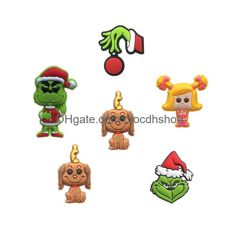 Shoe Parts Accessories Christmas Croc Charms Soft Rubber Pvc Cartoon Clog Charm For Xmas Gift Drop Delivery Ot9Gd
Shoe Parts Accessories Christmas Croc Charms Soft Rubber Pvc Cartoon Clog Charm For Xmas Gift Drop Delivery Ot9Gd
