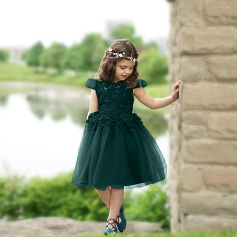 Girl Dresses Green Short Sleeve Flower Dress Lace Applique A-Line Knee-Length Tulle Baby Birthday Party Custom Gowns For Wedding Pageant, Beige
Girl Dresses Green Short Sleeve Flower Dress Lace Applique A-Line Knee-Length Tulle Baby Birthday Party Custom Gowns For Wedding Pageant, Beige