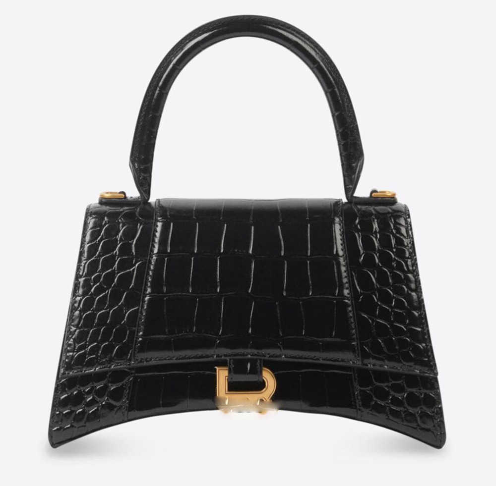 Shoulder Bags Hourglass handbag Designer Ladies shiny Crocodile embossed Chains Crossbody Bag fashion Leather Half Moon Appearance shoulder bags 22, 20
Shoulder Bags Hourglass handbag Designer Ladies shiny Crocodile embossed Chains Crossbody Bag fashion Leather Half Moon Appearance shoulder bags 22, 20