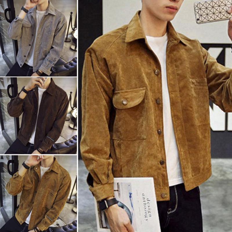 Men's Jackets Men Jacket Embroidery Solid Color Single Breasted Turndown Collar Streetwear Spring Autumn Slim Fit Student Coat For School, Grey
Men's Jackets Men Jacket Embroidery Solid Color Single Breasted Turndown Collar Streetwear Spring Autumn Slim Fit Student Coat For School, Grey