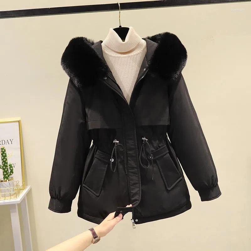 Women's Trench Coats Parkas Women 2023 Fashion Slim Thick Winter Jacket Female Large Size Short Fur Collar Hooded Warm Down Cotton Padded, Black
Women's Trench Coats Parkas Women 2023 Fashion Slim Thick Winter Jacket Female Large Size Short Fur Collar Hooded Warm Down Cotton Padded, Black