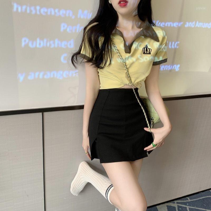 Work Dresses Summer Short-sleeved T-shirt Sexy Thin Shorts Skirt Age-defying Wear Sweet Spicy Wind Two-piece Suit Women, Tops
Work Dresses Summer Short-sleeved T-shirt Sexy Thin Shorts Skirt Age-defying Wear Sweet Spicy Wind Two-piece Suit Women, Tops