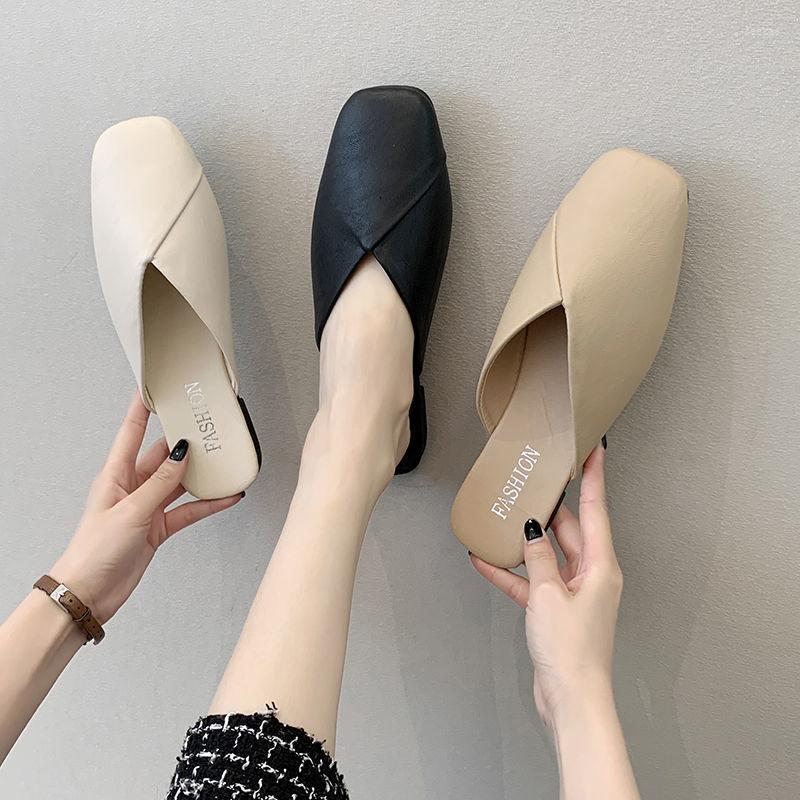 Slippers Women Mules 2023 Summer Elegant Square Closed Toe Flat Female Shoes Casual Leather Black White Slides Plus Size 35-43, Beige
Slippers Women Mules 2023 Summer Elegant Square Closed Toe Flat Female Shoes Casual Leather Black White Slides Plus Size 35-43, Beige