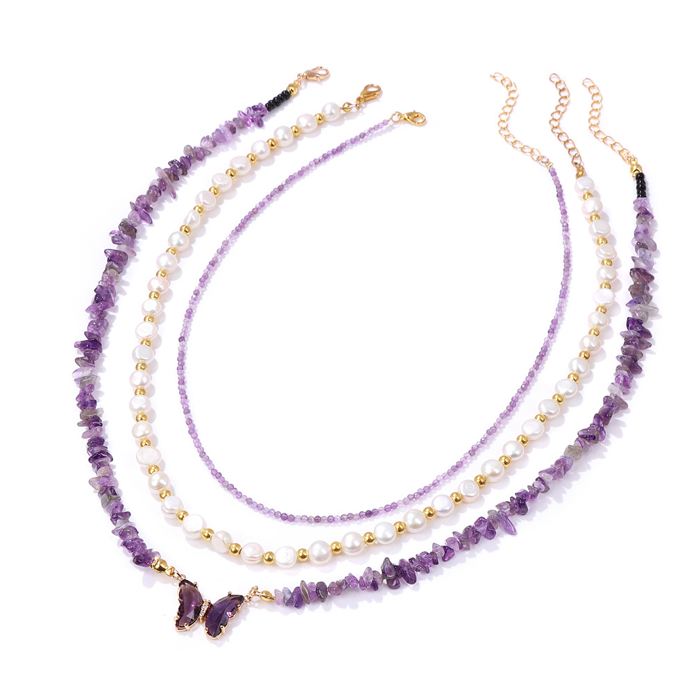 3pcs/set pearl Natural Chokers Raw gravel chip stone necklace Beaded Choker Minimalism Colorful Healing Stone Crystal Summer Necklace For Women
3pcs/set pearl Natural Chokers Raw gravel chip stone necklace Beaded Choker Minimalism Colorful Healing Stone Crystal Summer Necklace For Women