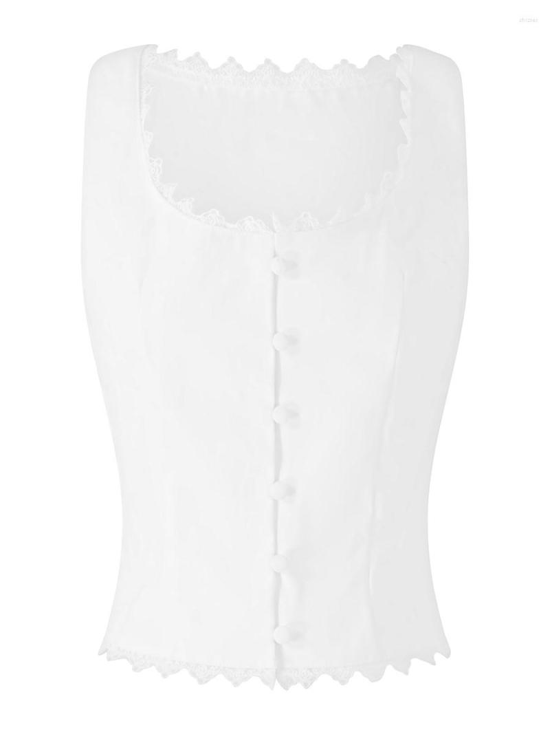 Women' Tanks Elegant Lace Floral Trim White Tank Tops Women Summer Sleeveless Low Cut Bandage Ruffles Hem Crop Casual Ves, Lace u neck-white
Women' Tanks Elegant Lace Floral Trim White Tank Tops Women Summer Sleeveless Low Cut Bandage Ruffles Hem Crop Casual Ves, Lace u neck-white