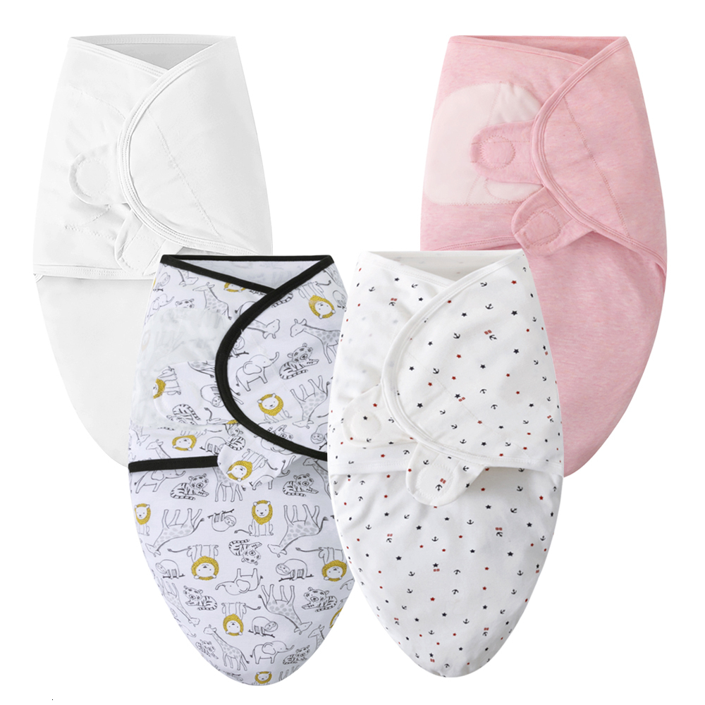 Sleeping Bags Babies Sleeping Bags born Baby Swaddle Wrap Envelope 100%Cotton 06 Months Swaddling Wrap Sleepsack 230413