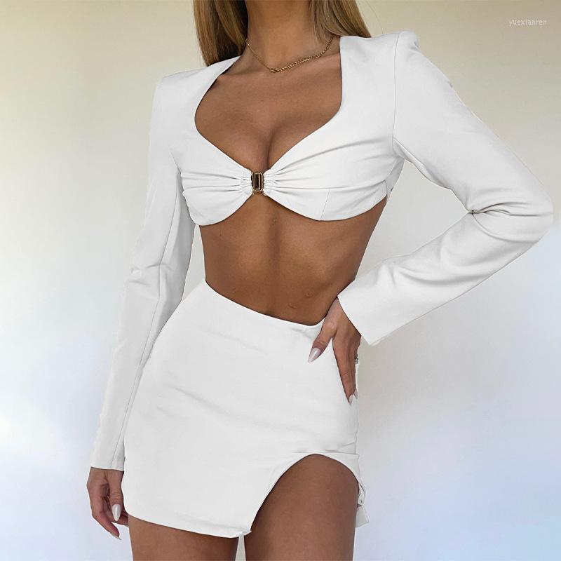 Work Dresses Long Sleeve Sexy Pleat Camis Crop Top Bow Skirt 2 Pieces Set Summer Women Streetwear Club Outfits Y2K, Beige
Work Dresses Long Sleeve Sexy Pleat Camis Crop Top Bow Skirt 2 Pieces Set Summer Women Streetwear Club Outfits Y2K, Beige