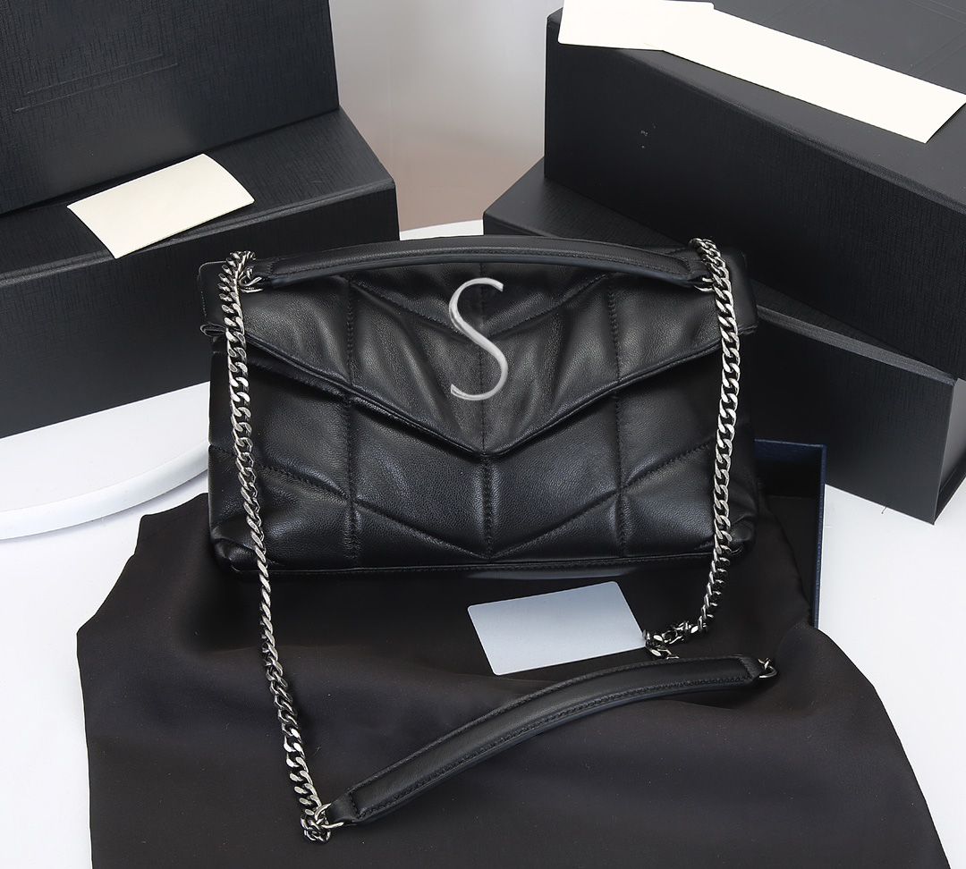 Luxury designer bag fashion handbag yslity wallet the tote bag Lambskin mini pochette puffer leather hobo shoulder bags Women mens cross body metal chain clutch bags, Black black
Luxury designer bag fashion handbag yslity wallet the tote bag Lambskin mini pochette puffer leather hobo shoulder bags Women mens cross body metal chain clutch bags, Black black