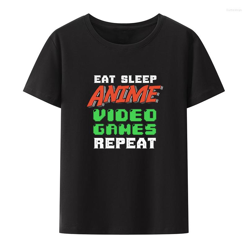 Men' T Shirts Eat Sleep Anime Video Games Repeat Cotton T-shirts Koszulki Humor Loose Men' Clothing Novelty Y2k Tops Hipster Camiseta, Lm06311180
Men' T Shirts Eat Sleep Anime Video Games Repeat Cotton T-shirts Koszulki Humor Loose Men' Clothing Novelty Y2k Tops Hipster Camiseta, Lm06311180