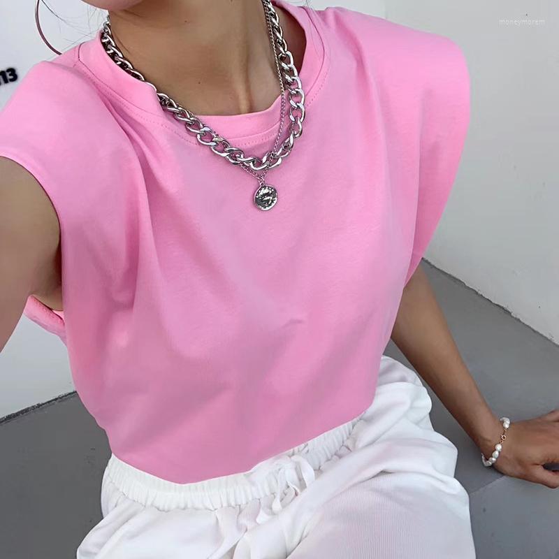 Women's Tanks Spring Summer Pink Loose Sleeveless Tops Women 2023 O Neck Camis Casual Basic Sport Vest Female Streetwear Tank Top, White
Women's Tanks Spring Summer Pink Loose Sleeveless Tops Women 2023 O Neck Camis Casual Basic Sport Vest Female Streetwear Tank Top, White