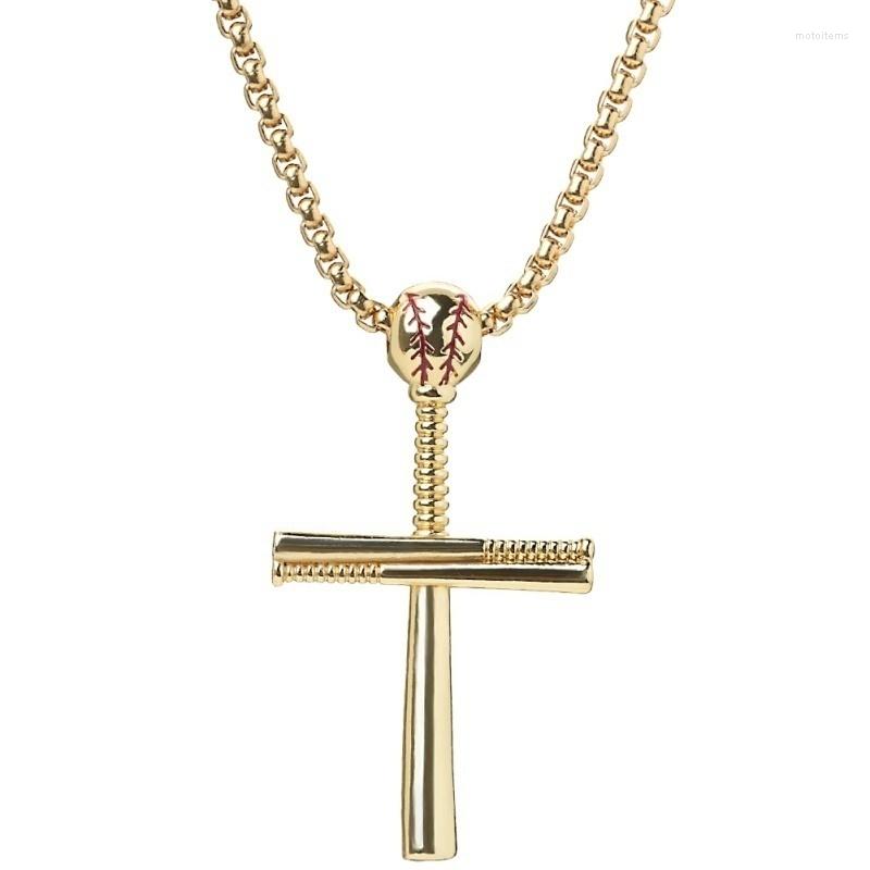 Pendant Necklaces Baseball Bat Cross Shape Men's Necklace Metal Sliding Christian Religious Accessories Party Jewelry
Pendant Necklaces Baseball Bat Cross Shape Men's Necklace Metal Sliding Christian Religious Accessories Party Jewelry