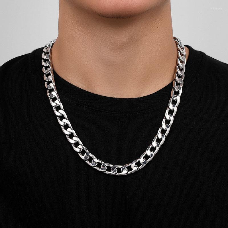 Chains Europe And America Hip Hop Simple Stainless Steel Cuban Chain Necklace Versatile Fashion Men's Single Jewelry For Men
Chains Europe And America Hip Hop Simple Stainless Steel Cuban Chain Necklace Versatile Fashion Men's Single Jewelry For Men
