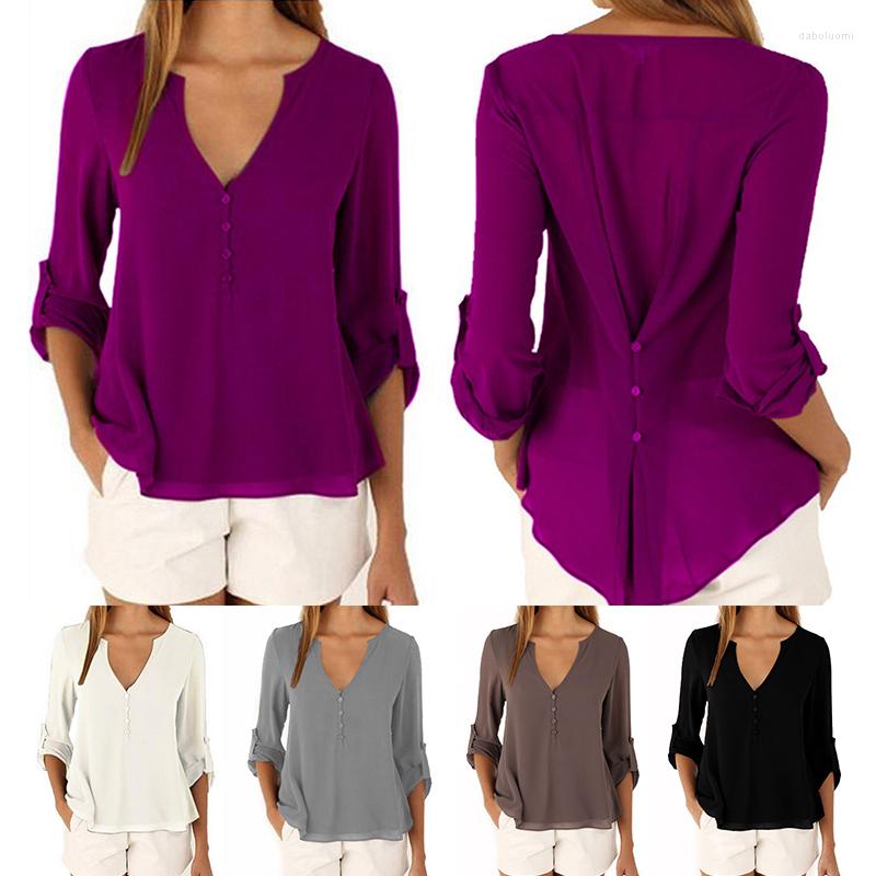 Women's Blouses Summer Pullover Chiffon Tops Loose Blouse Tee V Neck Womens Ladies T-Shirt Solid, Purple
Women's Blouses Summer Pullover Chiffon Tops Loose Blouse Tee V Neck Womens Ladies T-Shirt Solid, Purple