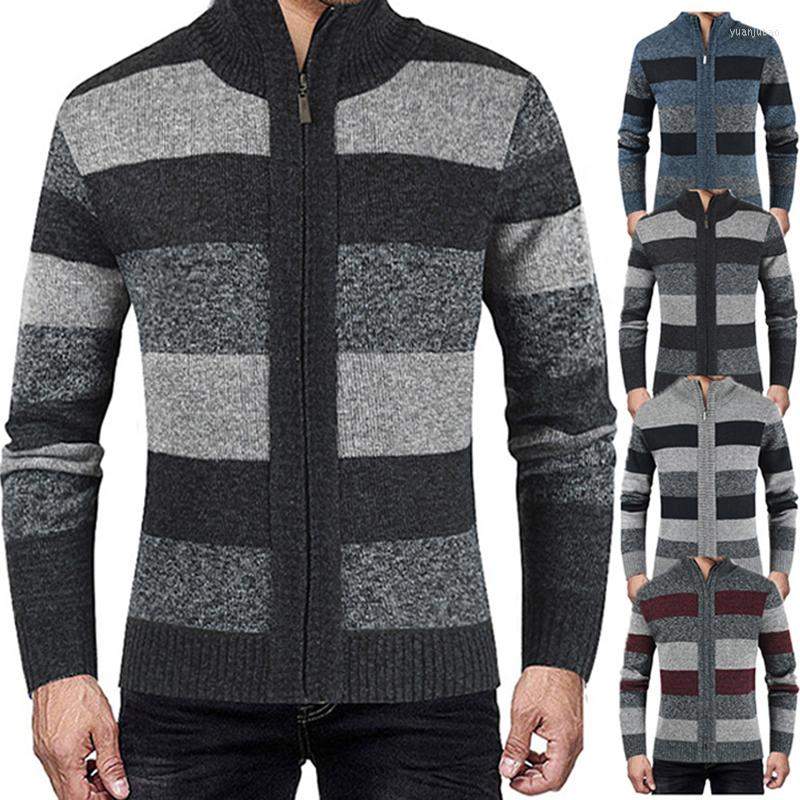 Men's Sweaters Sweater Men Autumn Winter SweaterCoats Male Fashion Striped Jackets Casual Cardigans Zipper Knitwear Clothing, Blue
Men's Sweaters Sweater Men Autumn Winter SweaterCoats Male Fashion Striped Jackets Casual Cardigans Zipper Knitwear Clothing, Blue