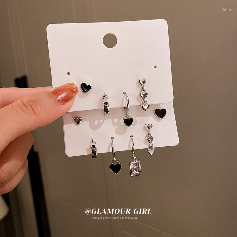 Stud Earrings Silver Needle Love Ear Buckle Set 6 Pieces Cold Wind Simple Small Delicate Fashion For Women
Stud Earrings Silver Needle Love Ear Buckle Set 6 Pieces Cold Wind Simple Small Delicate Fashion For Women