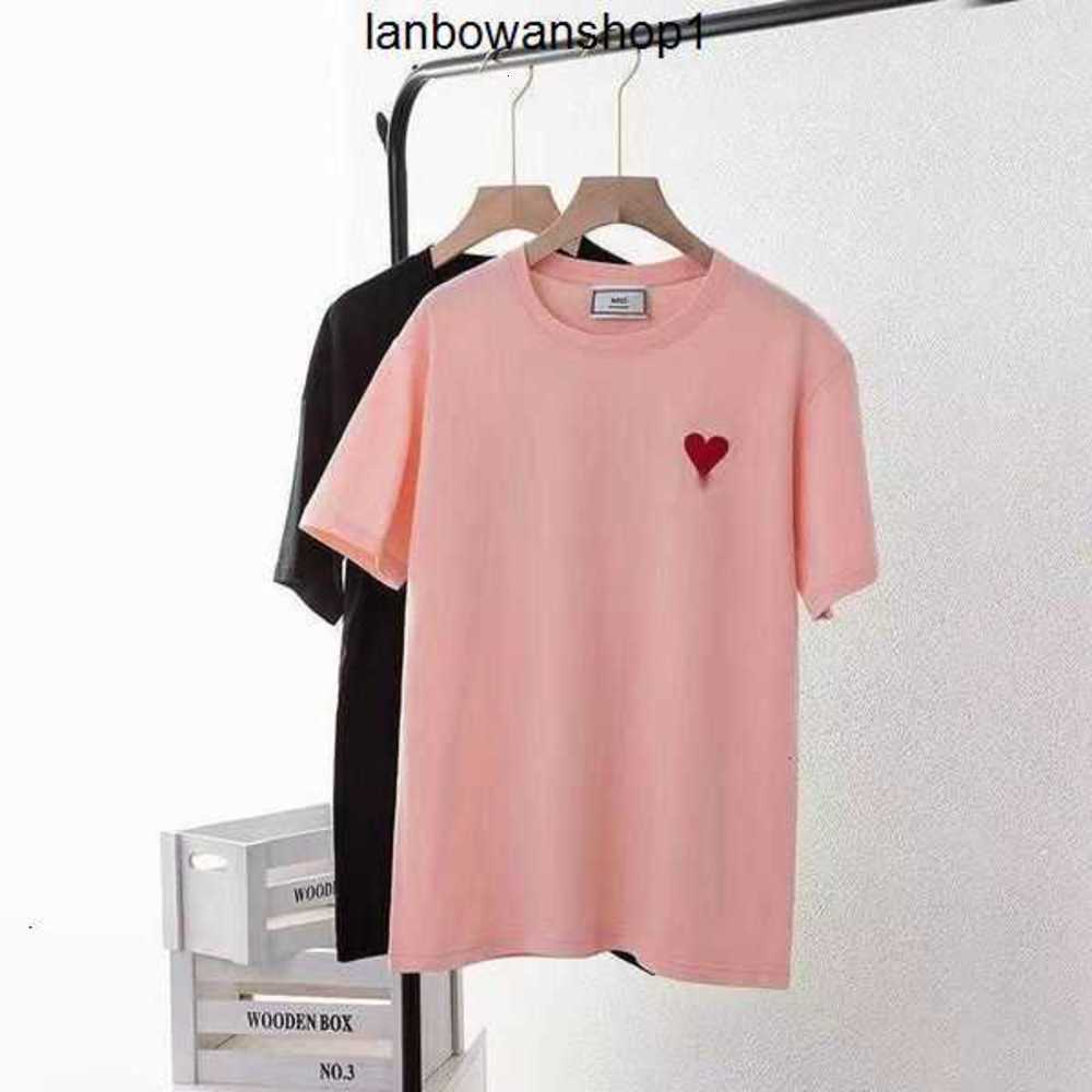 Designers Amis Paris Shirit 2023ss Spring Classic Heart Solid Color Big Love Round Neck Short Sleeve T-shirt for Men and Women Yiyv, Clear
Designers Amis Paris Shirit 2023ss Spring Classic Heart Solid Color Big Love Round Neck Short Sleeve T-shirt for Men and Women Yiyv, Clear