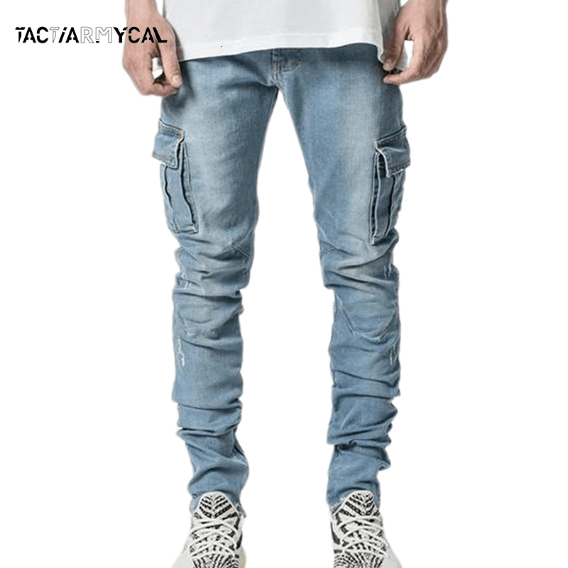 Men' Jeans Casual Men Jeans Pants Multi Pockets Cargo Pant Denim Trousers Male Joggers Black Blue Jeans Pencil Pants Autumn Streetwear 230414
Men' Jeans Casual Men Jeans Pants Multi Pockets Cargo Pant Denim Trousers Male Joggers Black Blue Jeans Pencil Pants Autumn Streetwear 230414