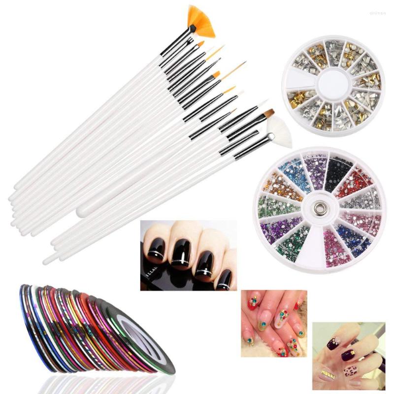 Nail Art Kits Set 15 White Pen Spot Drill 12 Types Of Disc Loaded Gold And Silver Thread Kit Professional
Nail Art Kits Set 15 White Pen Spot Drill 12 Types Of Disc Loaded Gold And Silver Thread Kit Professional