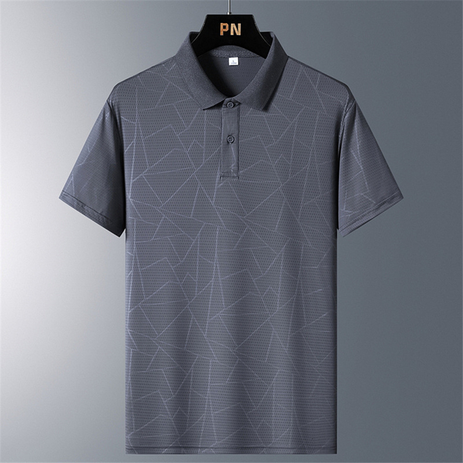 Men's Polos Summer Cool Polo Shirts Men Short Sleeve Polo Shirt Male Breathe Shirt Plus Size 5XL Tops High-quality 230414, Blue
Men's Polos Summer Cool Polo Shirts Men Short Sleeve Polo Shirt Male Breathe Shirt Plus Size 5XL Tops High-quality 230414, Blue