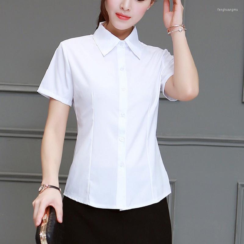 Women' Blouses Summer Blouse Women Office Wear Loose Shirts Female Slim Fit Lapel Camisa Casual Short-sleeved Tops Plus Size, Ivory
Women' Blouses Summer Blouse Women Office Wear Loose Shirts Female Slim Fit Lapel Camisa Casual Short-sleeved Tops Plus Size, Ivory