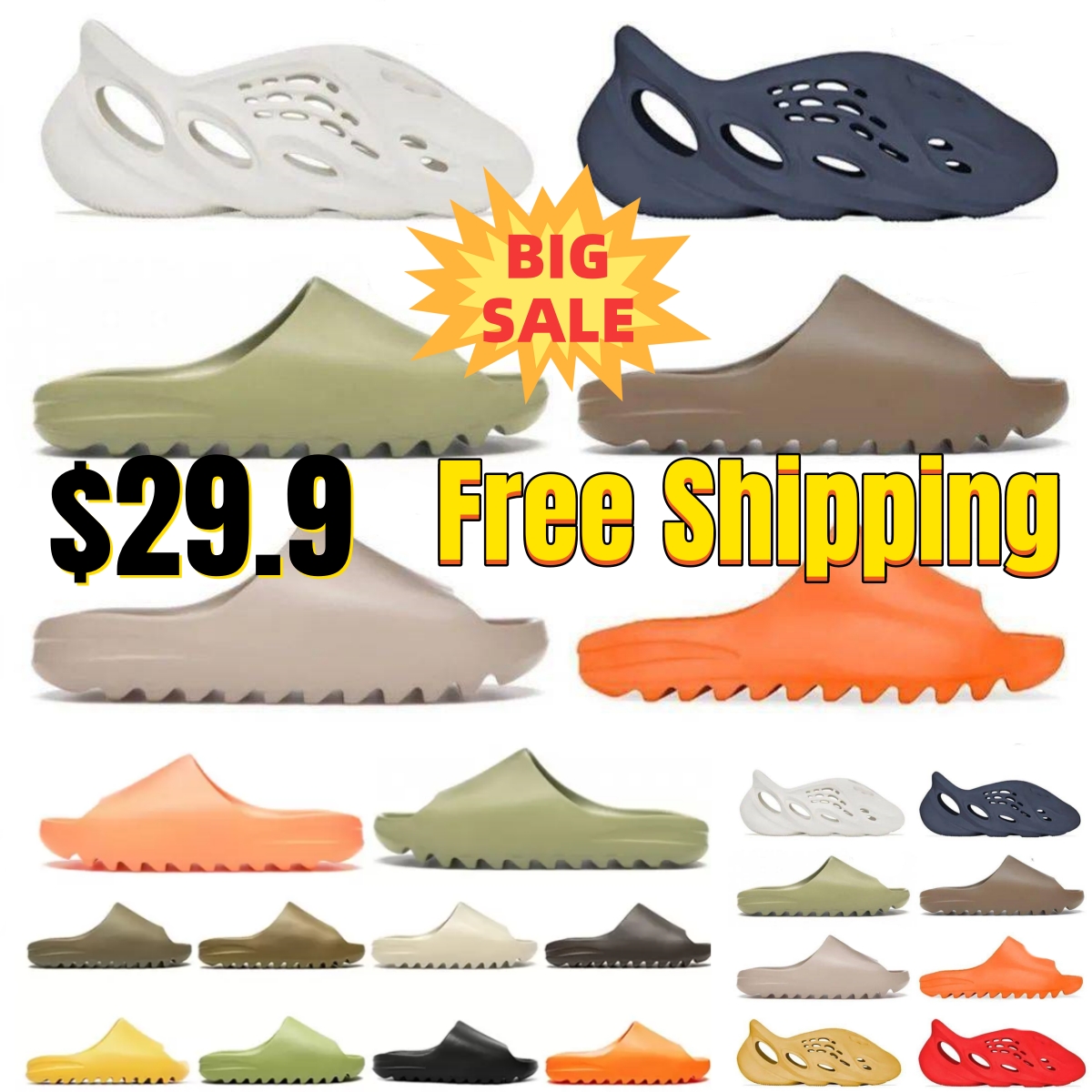 Designer EVA Slippers men woman Sandals Glow Green Soot Onyx Black Bone Resin Desert Sand Ochre Clog Ararat Pure resin clog desert slides fashion shoe, 10
Designer EVA Slippers men woman Sandals Glow Green Soot Onyx Black Bone Resin Desert Sand Ochre Clog Ararat Pure resin clog desert slides fashion shoe, 10