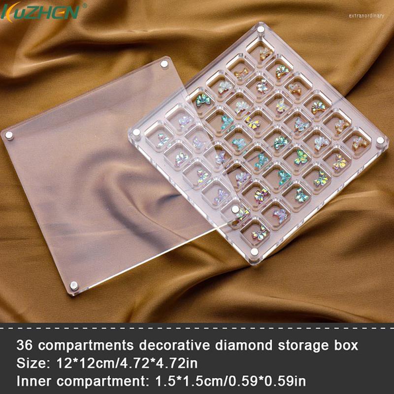 Nail Art Kits 36 Grids Transparent Empty Storage Box Acrylic Large Space Organizer For Charms Rhinestones Salon Home Use
Nail Art Kits 36 Grids Transparent Empty Storage Box Acrylic Large Space Organizer For Charms Rhinestones Salon Home Use